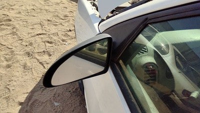 04-08 New Style Malibu Driver Left Power Side Mirror Door Mounted White 40U