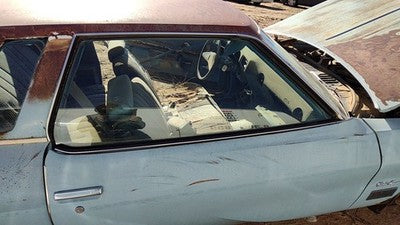 73-77 Cutlass Supreme Passenger Right Front Side Window Door Glass 2 Door Coupe