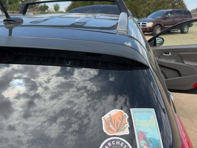 2010-2016 Kia Sportage Rear Spoiler Back Wing Oem Black 9P 872103W000