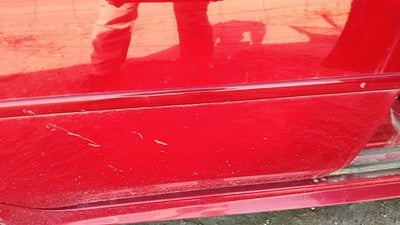 11 Chevy Impala Passenger Right Rear Moulding From Door Back Trim Strip Red 74U