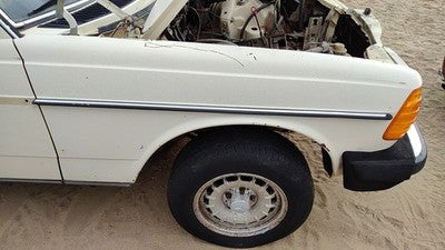 1977-1985 Mercedes 300Td Passenger Right Front Fender Oem White 1238800618