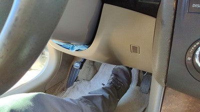 2007-2009 Nissan Altima Lower Dash Under Column Knee Bolster Trim Panel Blond C