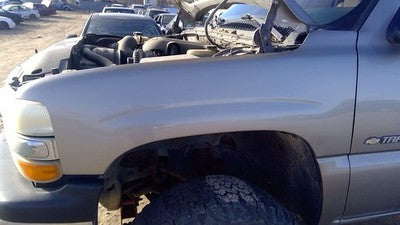 2000-2006 Chevy Tahoe Driver Left Front Fender Oem Pewter 11u