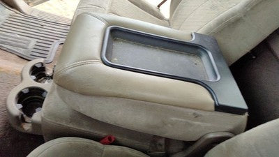 00-02 Silverado 2500 Center Console Lid Only Oem Arm Rest Fold Down Tan 52D