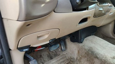 1997-2004 Ford F150 Lower Dash Under Column Knee Bolster Trim Panel Oem Tan Mx