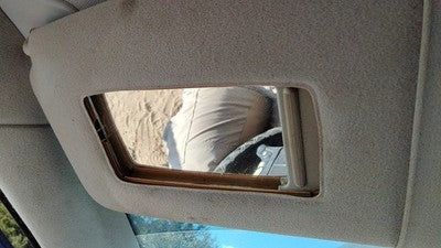 Bmw 540I Driver Left Sun Visor Oem Black