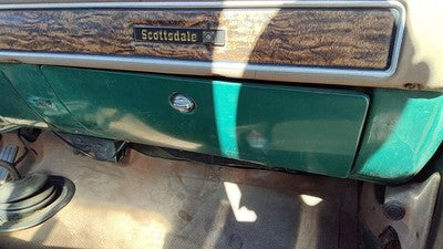 1976 Silverado C10 Glove Box Assembly Complete Door With Latch Oem Green
