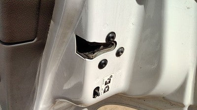 2002-2009 Gmc Envoy Passenger Right Rear Door Latch With Rods/Cables Oem Back