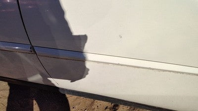 05-09 Lacrosse Driver Left Rear Moulding From Door Oem Back Trim Strip White 40U
