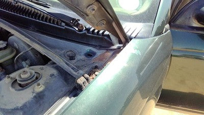 1991-1998 Saturn Sl1 Driver Left Hood Hinge Assembly Oem Green 21097239