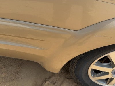 04-07 Rainier Driver Left Rear Moulding From Door Back Trim Strip Cashmere 15U