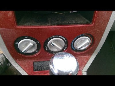 2007 Dodge Caliber Temperature Control With Ac Heater Control Head Unit Oem