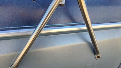1982 Ford F150 Passenger Right Front Upper Moulding From Door Oem Trim Strip