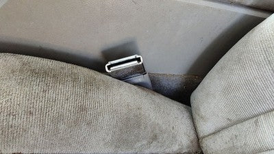 1993 S10 Blazer Driver Left Front Seat Belt Buckle Receiver Oem Gray