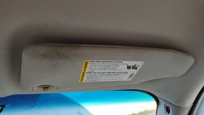 2006-2011 Chevy Hhr Passenger Right Sun Visor Oem Gray 14B 25788230
