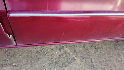 1996 Olds 88 Passenger Right Front Moulding From Door Oem Trim Strip Red