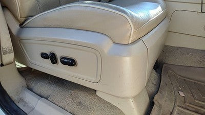 08 Lincoln Navigator Passenger Right Side Power Seat Switch With Trim Panel Tan