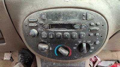 1997-2003 Ford Escort Stock Radio With Heater Control Head Ac Unit Oem