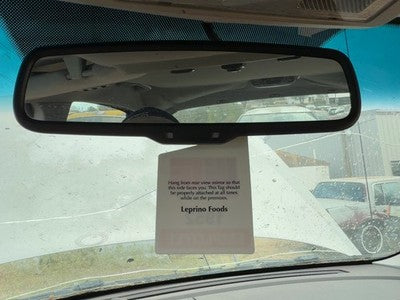 2007 Ford Fivehundred Inside Rear View Mirror Oem Windshield Mounted