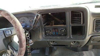 2005-07 Sierra 1500 Hd Trim Bezel Around Speedometer Dash Surround Panel Pewter