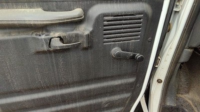1992-1996 Ford Van E250 Driver Left Front Door Trim Panel Manual Gray
