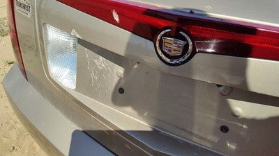 03-07 Cts License Plate Trim Surround Panel Oem Tail Trunk Finish Sand Storm 61U