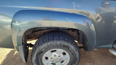 04-12 Gmc Canyon Passenger Right Rear Wheel Flare Moulding Back Stealth Gray 46U
