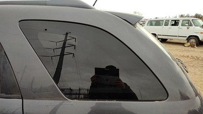 05-09 Equinox Driver Left Rear Quarter Glass Back Side Window