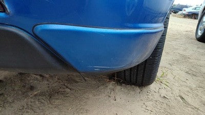 05 Mazda 3 Passenger Right Rear Corner Moulding On Rear Bumper 27B Winning Blue
