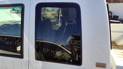 89-99 Chevy Silverado 1500 Driver Left Rear Quarter Glass Back Side Window Oem