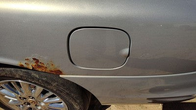 1998-00 Oldsmobile Intrigue Fuel Tank Door With Hinge Gas Lid Filler Silver 17U