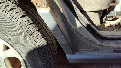 01 Jeep Grand Cherokee Passenger Right Rear Moulding On Quarter Panel Ps5 Silver