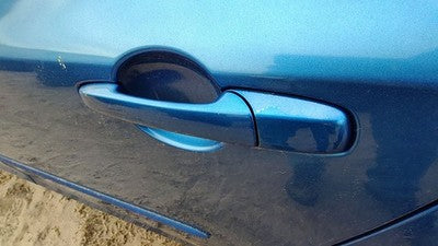 2004-2009 Mazda 3 Driver Left Rear Outside Door Handle Oem Back 27B Winning Blue