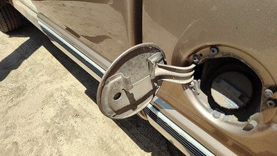 1995-2000 Silverado 2500 Fuel Tank Door With Hinge Gas Lid Oem Filler Gold 55U