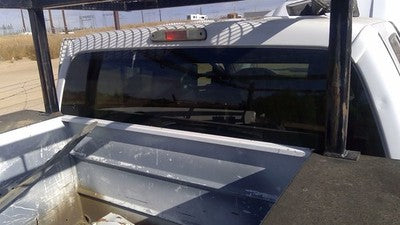 2008-2016 Ford F250 Super Duty Rear Back Glass Fixed Window Oem 9C3z2542006a