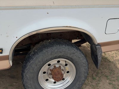 1997-1999 Ford F250 Driver Left Rear Wheel Flare Moulding Oem Back