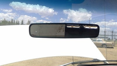 1993 Ford Van E150 Inside Rear View Mirror Oem Windshield Mounted