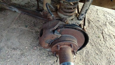 1975-1979 Ford F150 Passenger Right Front Brake Caliper With Mount Bracket Oem