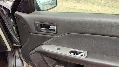 10-11 Ford Fusion Passenger Right Front Door Trim Panel With Switches Black Dw
