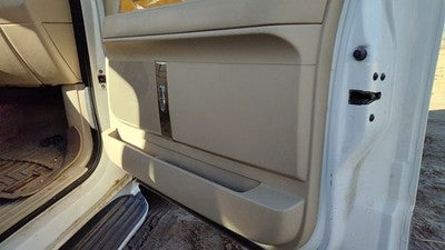 07-10 Lincoln Navigator Passenger Right Front Door Trim Panel With Switches Tan
