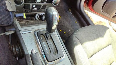 10 Fusion Floor Shifter Lever Assembly Transmission 2.5L Black Dw