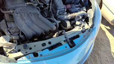 2014-2019 Nissan Versa Note Upper Radiator Support Tie Bar With Hood Latch Oem