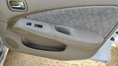 00-03 Nissan Sentra Passenger Right Front Door Trim Panel With Switches Sand H