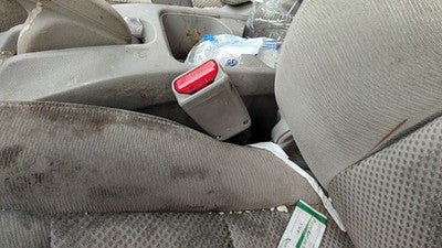 2010-2014 Honda Insight Driver Left Front Seat Belt Buckle Receiver Oem Tan