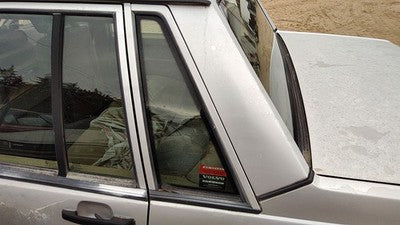 1985-1992 Volvo 740 Driver Left Rear Quarter Glass Back Side Window Oem 13699228