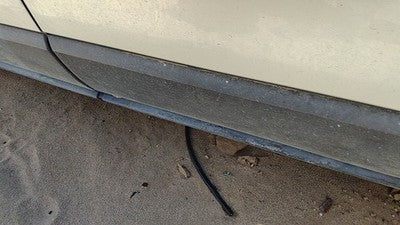 2004-2008 Chrysler Pacifica Driver Left Lower Rear Moulding From Door Oem Back