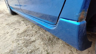 04-06 3 Driver Left Lower Rocker Panel Moulding Side Skirt 27B Winning Blue