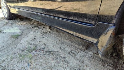 02 Infiniti G20 Passenger Right Lower Rocker Panel Moulding Side Skirt Oem Black