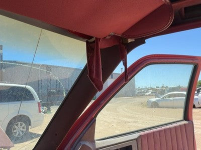 90 Chevy S10 Pickup Passenger Right A Pillar Trim Windshield Post Panel Oem Red