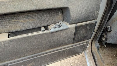 1991 Volvo 740 Driver Left Rear Inside Door Trim Panel Only Oem Back Gray
